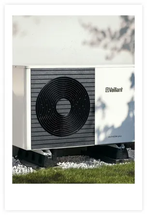 A photo of a heat pump